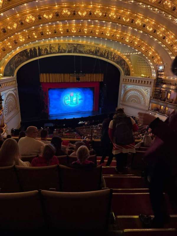 Auditorium Theatre, bloc: First Balcony L, rangée: H, place: 601