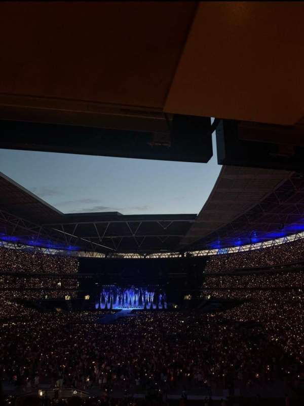 Wembley Stadium, bloc: 110, rangée: 43, place: 219