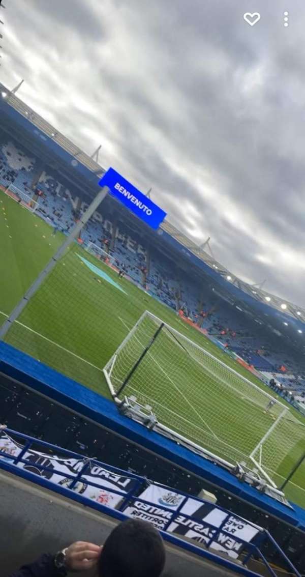 King Power Stadium, bloc: M1, rangée: G, place: 18
