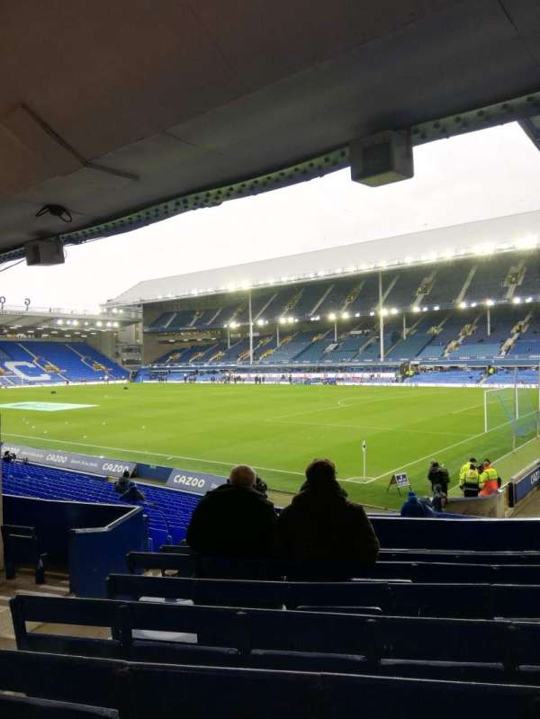 Goodison Park, bloc: LB6, rangée: J, place: 287
