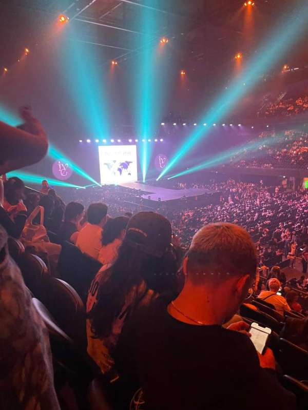 Ziggo Dome, bloc: 109, rangée: 12