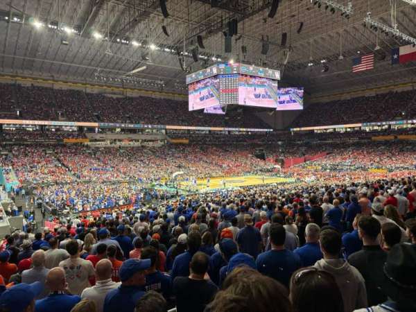 Alamodome, bloc: 138, rangée: 24, place: 15