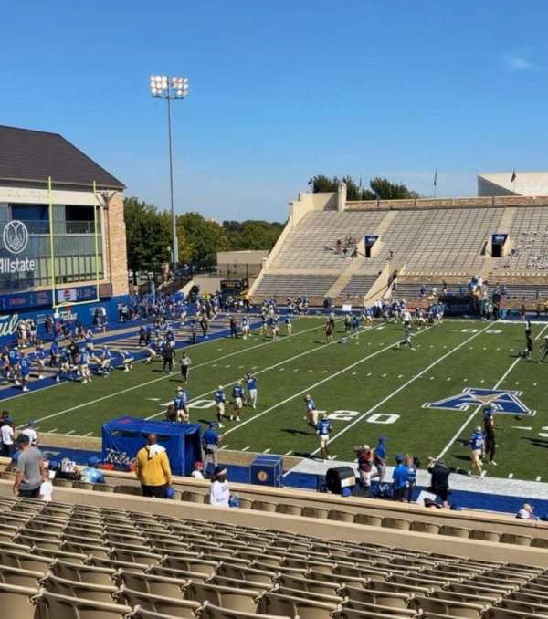 H. A. Chapman Stadium, bloc: 119, rangée: 25, place: 7