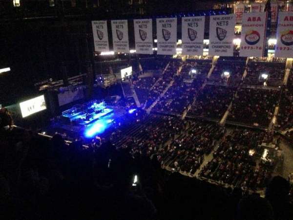 Barclays Center, bloc: 222, rangée: 15, place: 8