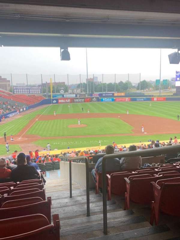 Sahlen Field, bloc: 110, rangée: OO, place: 1
