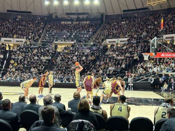 Mackey Arena, bloc: 17, rangée: 3, place: 1