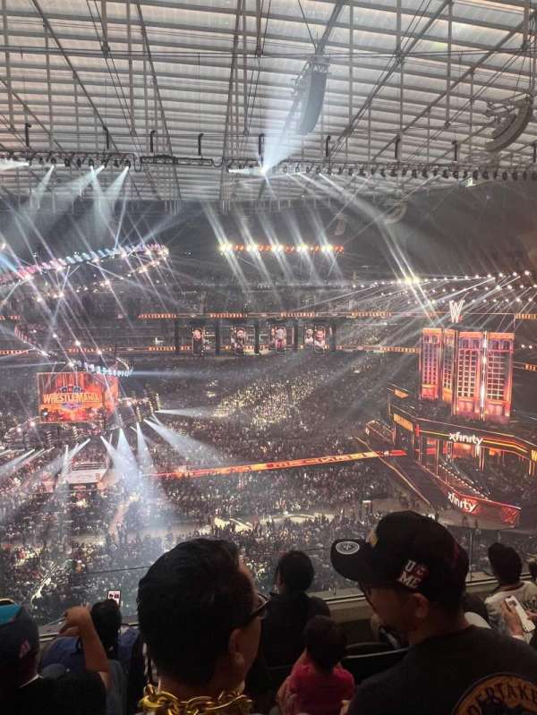 Allegiant Stadium, bloc: 336, rangée: 4, place: 20