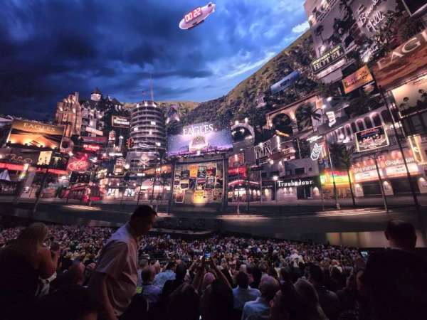 The Sphere, Vegas, bloc: 108, rangée: 23, place: 4