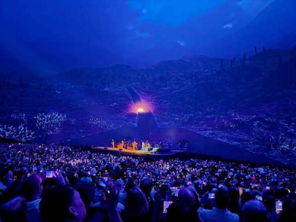 The Sphere, Vegas, bloc: 108, rangée: 23, place: 4