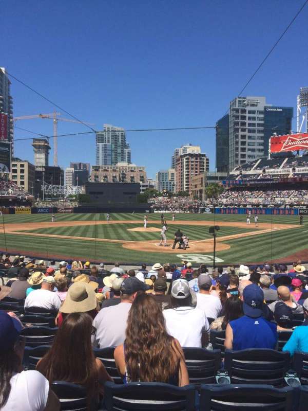 Petco Park, bloc: 102, rangée: 19, place: 11