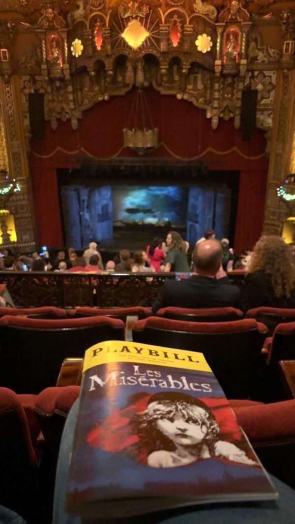 The Fabulous Fox Theatre, St. Louis, bloc: Middle Balcony 4, rangée: O, place: 122