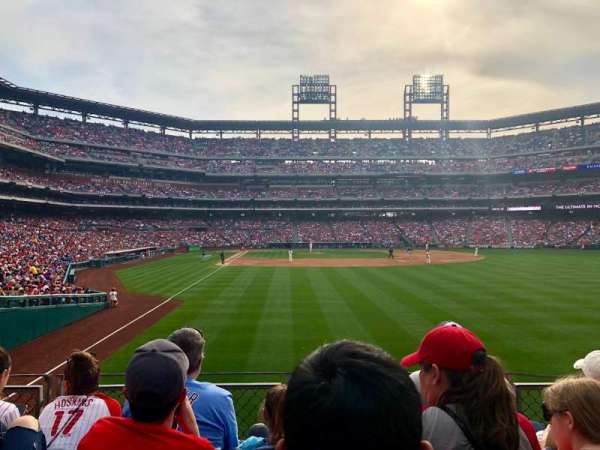 Citizens bank park, bloc: 106, rangée: 4, place: 6