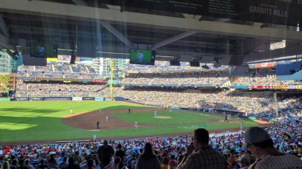 Petco Park, bloc: 114, rangée: 44D, place: 9