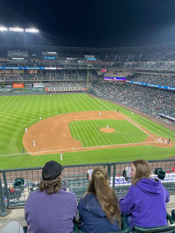 Coors Field, bloc: L342, rangée: 2, place: 8