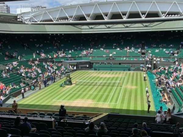 Wimbledon, Centre Court, bloc: 318, rangée: S, place: 506