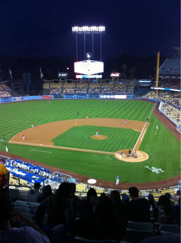 Dodger Stadium, bloc: 7RS, rangée: K, place: 15