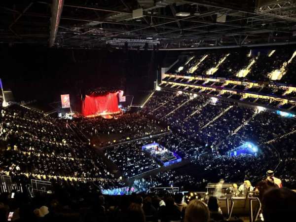 The O2, London, bloc: 409, rangée: N, place: 653