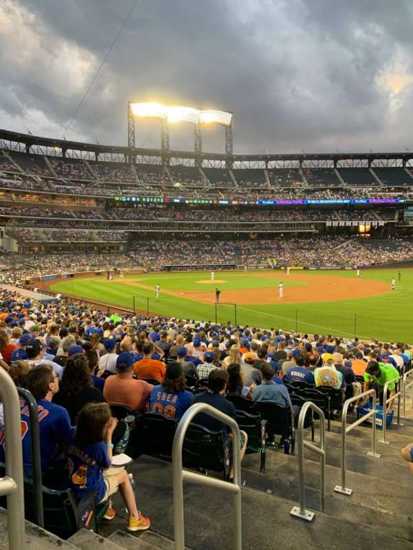 Citi Field, bloc: 108, rangée: 24, place: 2