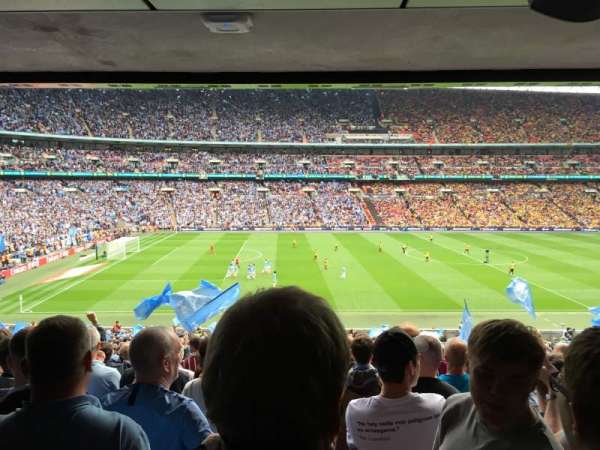Wembley Stadium, bloc: 102, rangée: 43, place: 11