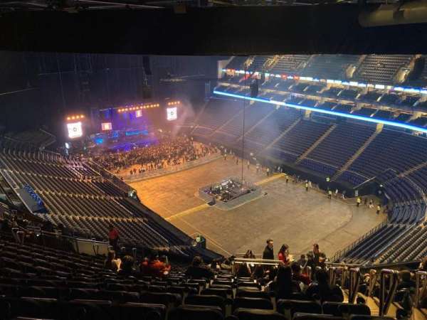 The O2, London, bloc: 408, rangée: T, place: 30