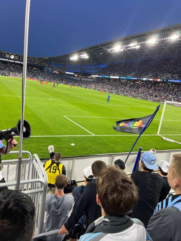 Allianz Field, bloc: 23, rangée: 3, place: 6