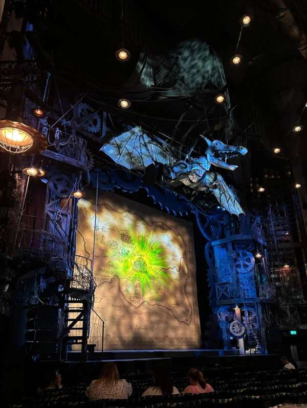 Apollo Victoria Theatre, bloc: Stalls, rangée: L, place: 46
