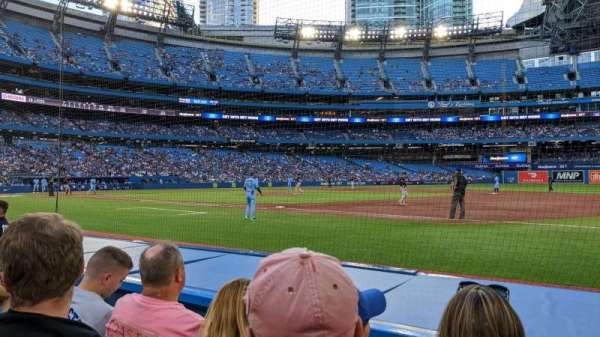 Rogers Centre, bloc: 114L, rangée: 3, place: 105