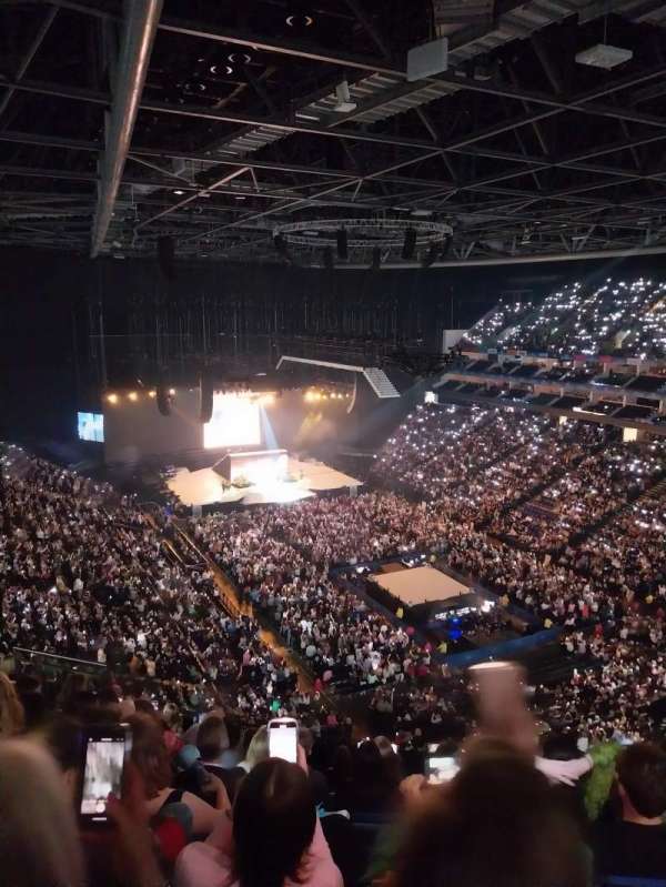 The O2, London, bloc: 409, rangée: J, place: 647