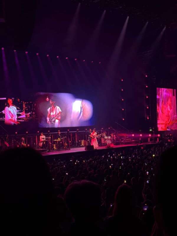 Accor Arena, bloc: Gradin O, rangée: 22, place: 16