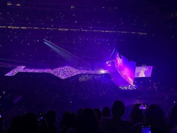 NRG Stadium, bloc: 532, rangée: L, place: 21
