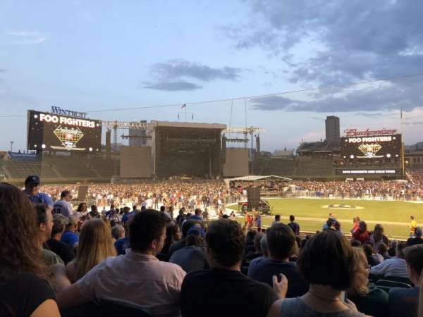 Wrigley Field, bloc: 113, rangée: 12, place: 9