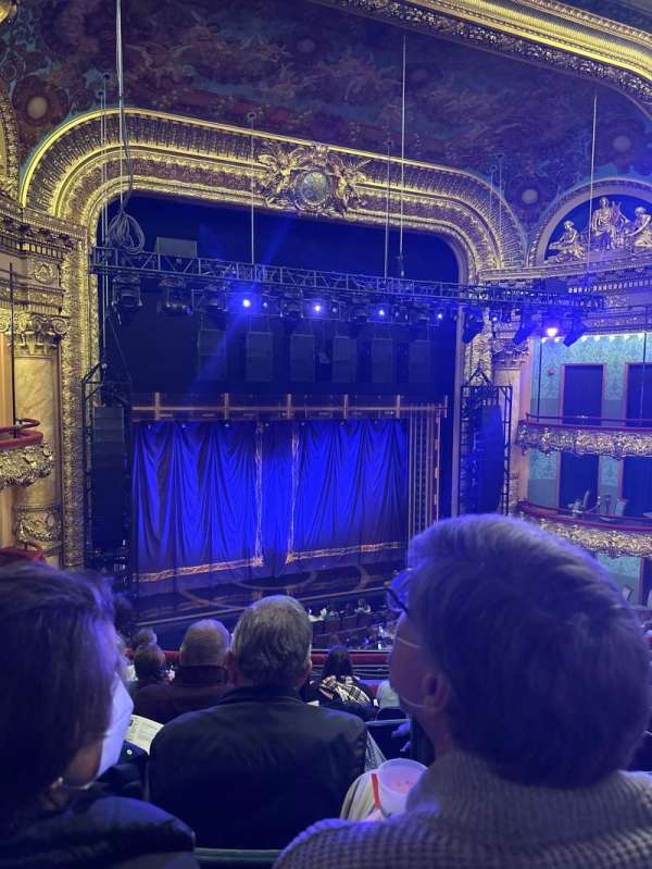 Emerson Colonial Theatre, bloc: Dress Circle L, rangée: G, place: 3