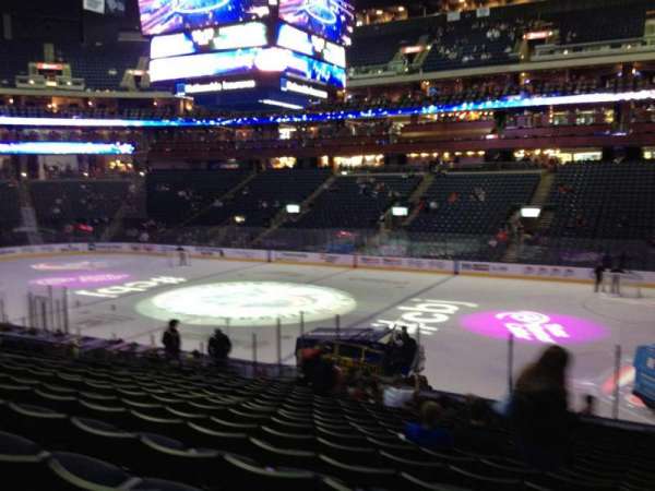 Nationwide Arena, bloc: 102, rangée: U, place: 3