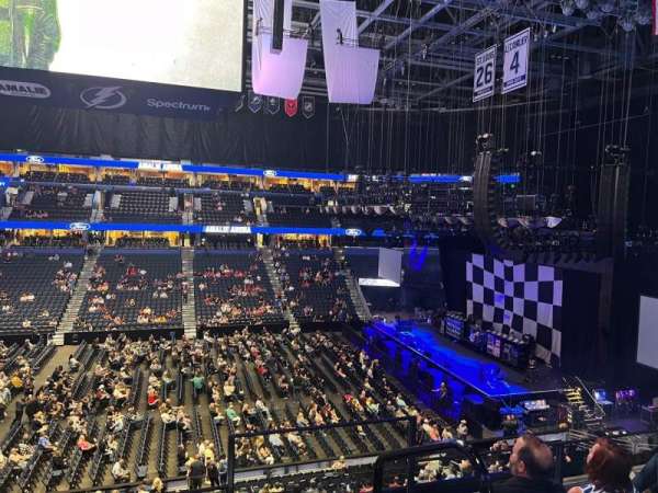 Benchmark International Arena, bloc: 201, rangée: D, place: 1
