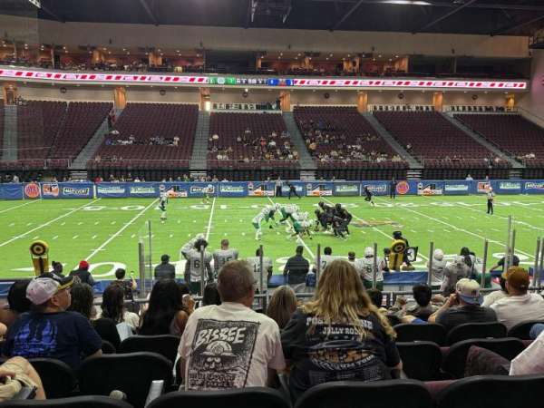 Orleans Arena, Las Vegas, bloc: 104, rangée: F, place: 15