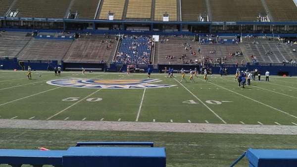 CEFCU STADIUM, bloc: 130, rangée: 5, place: 1