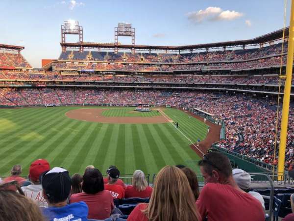 Citizens Bank Park, bloc: 242, rangée: 7, place: 3