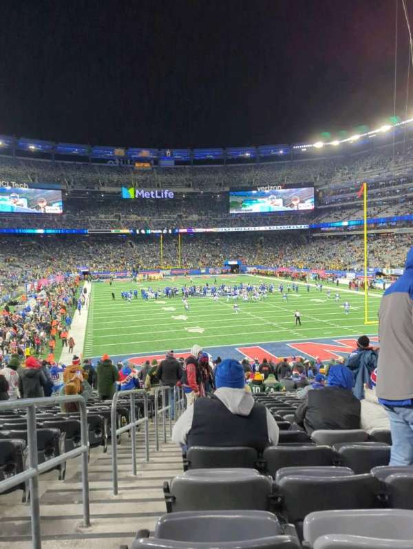 MetLife Stadium, bloc: 103, rangée: 29, place: 29