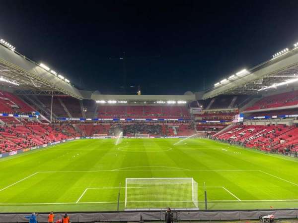 Philips Stadion, bloc: K, rangée: 16, place: 6