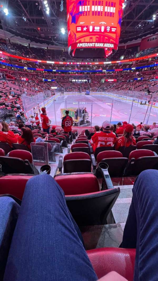 Amerant Bank Arena, bloc: 128, rangée: 12, place: 11