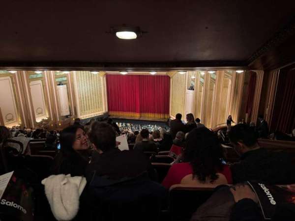 Lyric Opera of Chicago, bloc: First Balcony, rangée: Q, place: 407