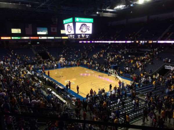 Toyota Arena, bloc: 212, rangée: B, place: 15