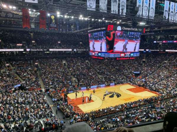 Scotiabank Arena, bloc: 311, rangée: 3, place: 17