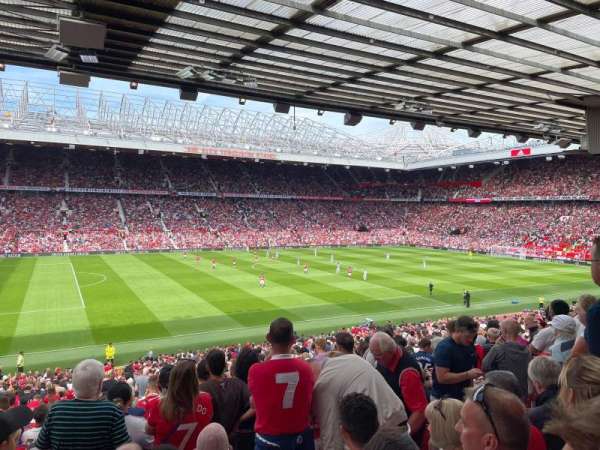 Old Trafford, bloc: S122, rangée: 32, place: 213