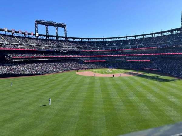 Citi Field, bloc: 339, rangée: 1, place: 3