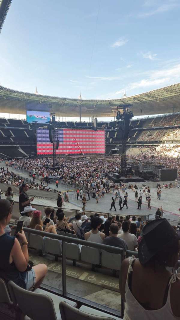 Stade de France, bloc: X9, rangée: 29, place: 12