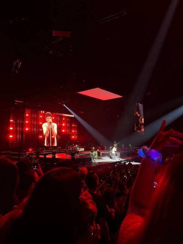 Accor Arena, bloc: Gradin O, rangée: 21, place: 1