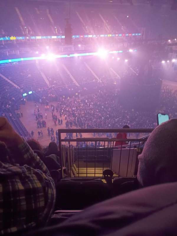 The O2, London, bloc: 416, rangée: K, place: 822