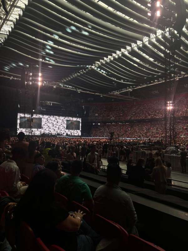 Johan Cruijff ArenA, bloc: 103, rangée: 3, place: 72