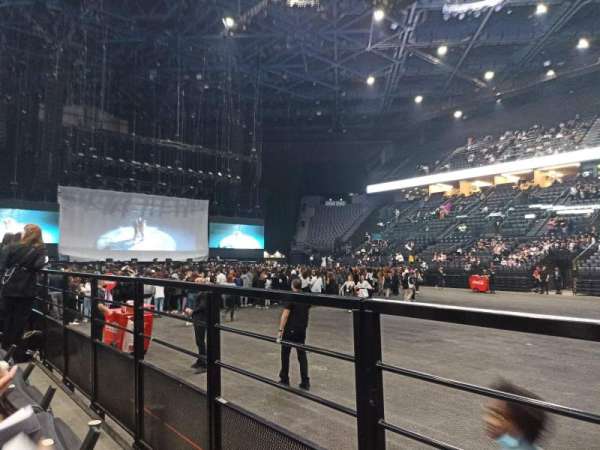 Accor arena, bloc: Gradin P, rangée: 27, place: 24